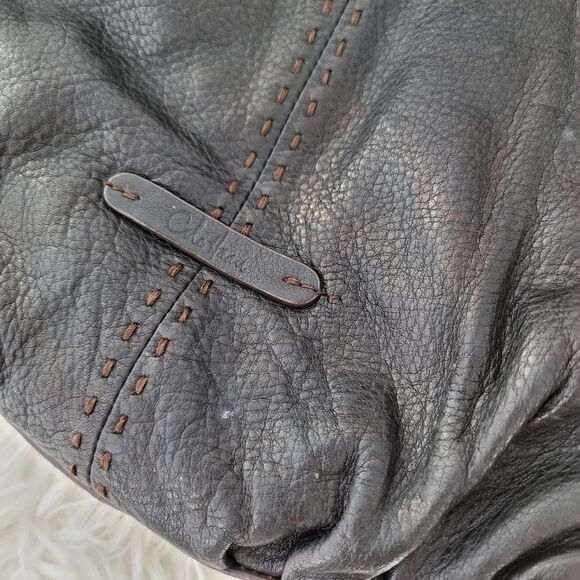 Cole haan large hobo bag dark brown - Picture 9 of 13